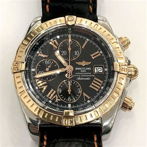 breitling chronomat acero y oro